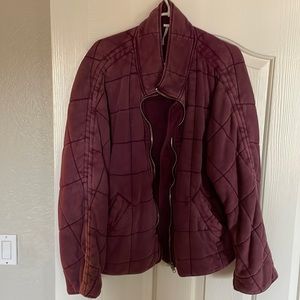 Free people Dolman quilted jacket